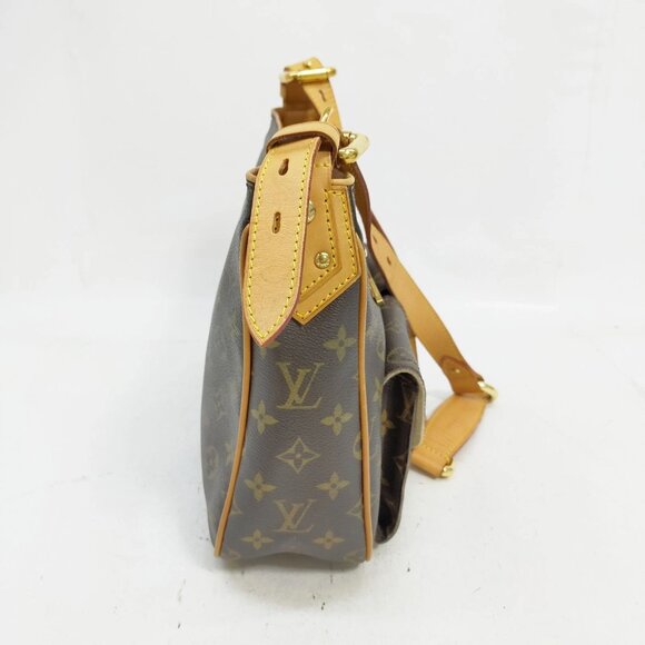 Authentic Louis Vuitton Hudson GM Brown Monogram Shoulder Bag mn999-111825 - Picture 4 of 16